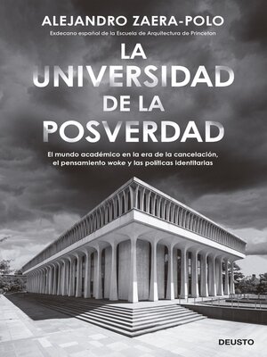 cover image of La universidad de la posverdad